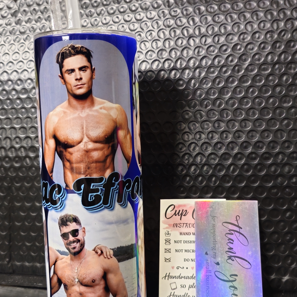 Blue Men's Grooming Tumbler
